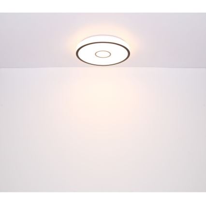 Globo - LED RGB Kúpeľňové stmievateľné svietidlo LED/30W/230V IP44 Wi-Fi Tuya + diaľkové ovládanie