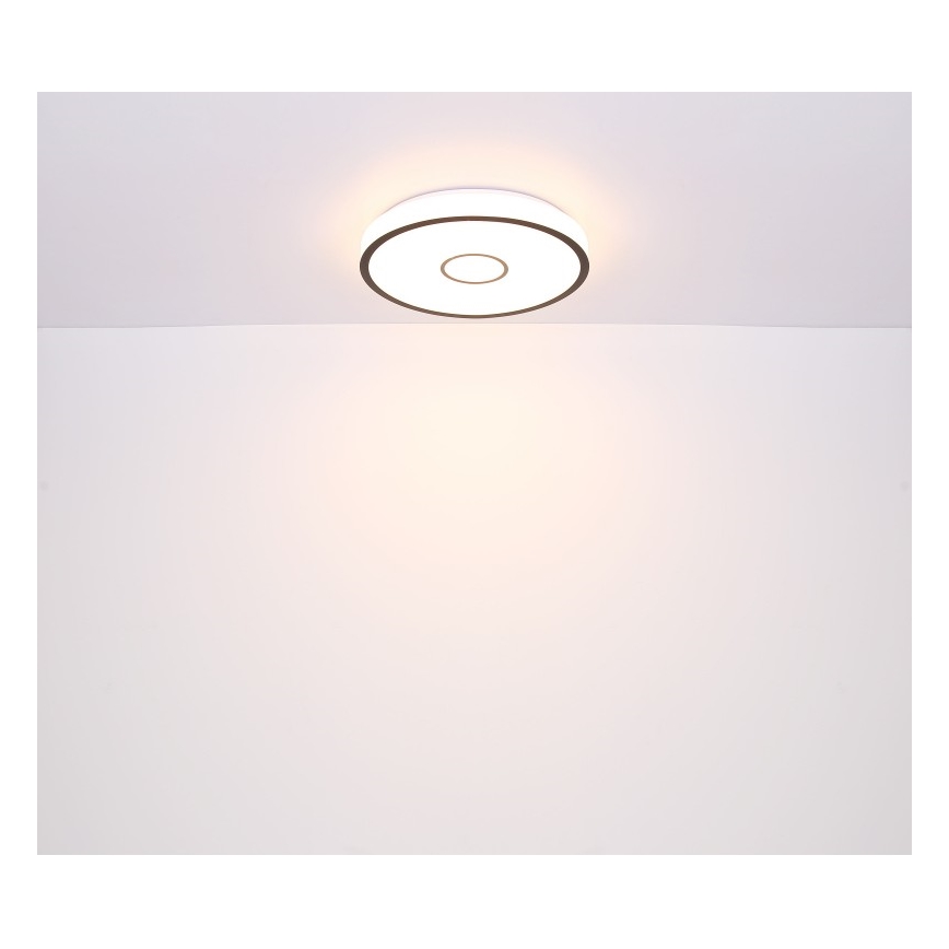 Globo - LED RGB Kúpeľňové stmievateľné svietidlo LED/30W/230V IP44 Wi-Fi Tuya + diaľkové ovládanie
