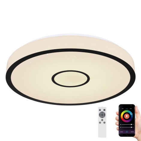 Globo - LED RGB Kúpeľňové stmievateľné svietidlo LED/40W/230V 2700-6500K IP44 Wi-Fi Tuya + diaľkové ovládanie