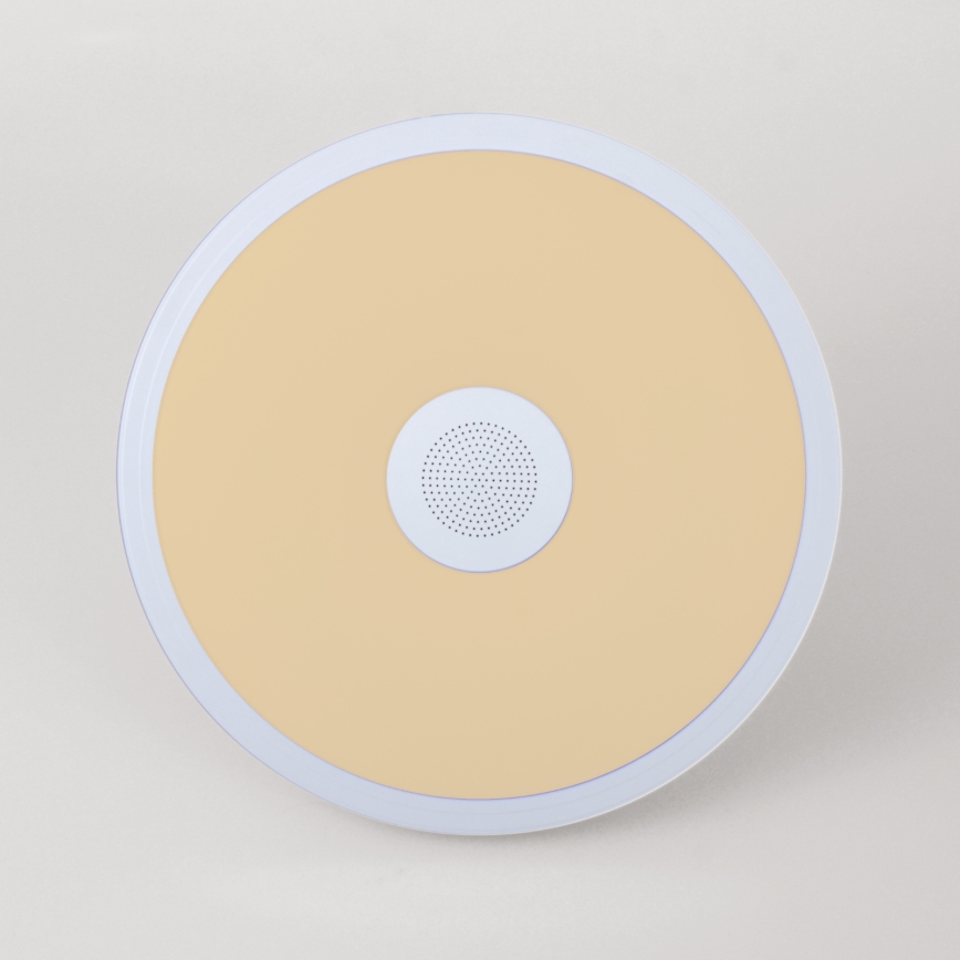 Globo - LED RGBW Stmievateľné kúpeľňové svietidlo s reproduktorom LED/18W/230V 3000-6500K IP44 + diaľkové ovládanie