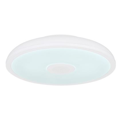 Globo - LED RGBW Stmievateľné kúpeľňové svietidlo s reproduktorom LED/18W/230V 3000-6500K IP44 + diaľkové ovládanie