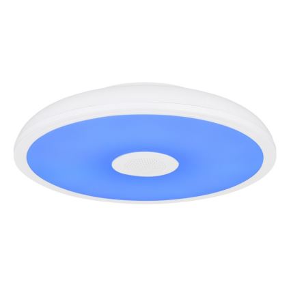 Globo - LED RGBW Stmievateľné kúpeľňové svietidlo s reproduktorom LED/18W/230V 3000-6500K IP44 + diaľkové ovládanie