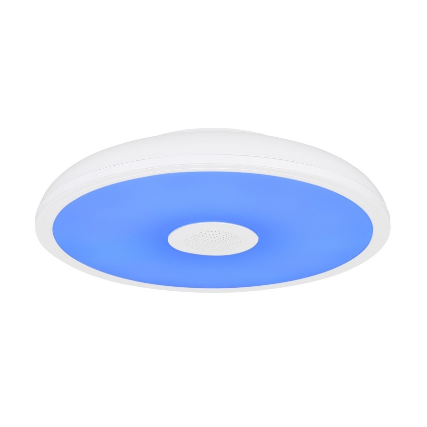 Globo - LED RGBW Stmievateľné kúpeľňové svietidlo s reproduktorom LED/18W/230V 3000-6500K IP44 + diaľkové ovládanie