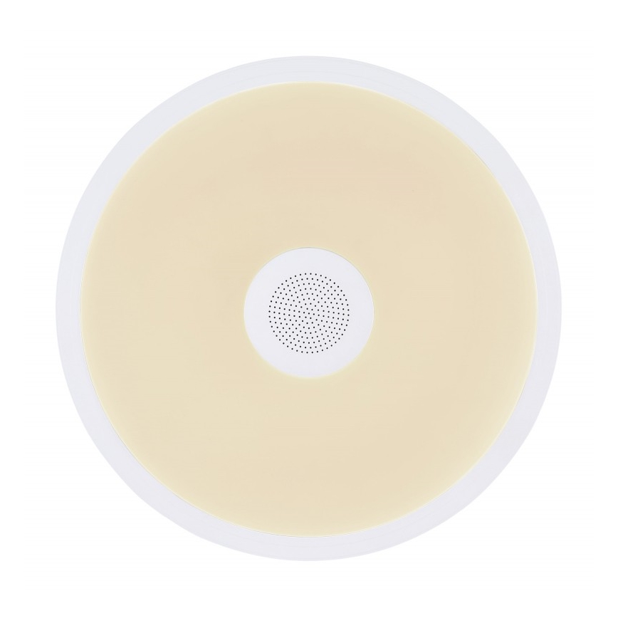 Globo - LED RGBW Stmievateľné kúpeľňové svietidlo s reproduktorom LED/18W/230V 3000-6500K IP44 + diaľkové ovládanie