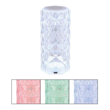 Globo - LED RGB Nabíjacia dotyková stolná lampa LED/0,6W/3,7V 500mAh