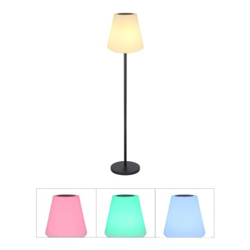 Globo - LED RGB Solárna dotyková stojacia lampa LED/0,1W/3V IP44 + diaľkové ovládanie