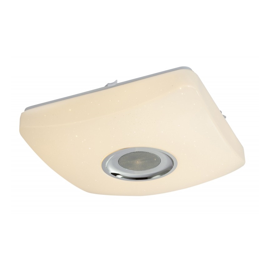 Globo - LED RGBW Stmievateľné svietidlo s reproduktorom LED/18W/230V 3000-6000K + diaľkové ovládanie