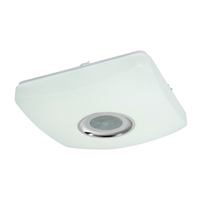Globo - LED RGBW Stmievateľné svietidlo s reproduktorom LED/18W/230V 3000-6000K + diaľkové ovládanie