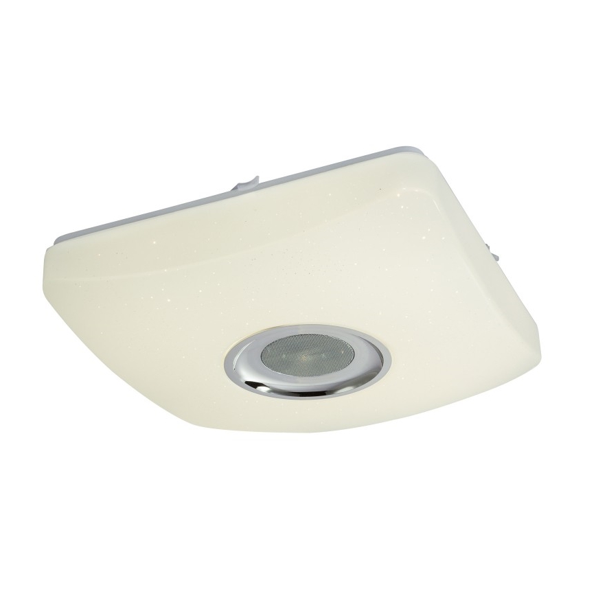 Globo - LED RGBW Stmievateľné svietidlo s reproduktorom LED/18W/230V 3000-6000K + diaľkové ovládanie