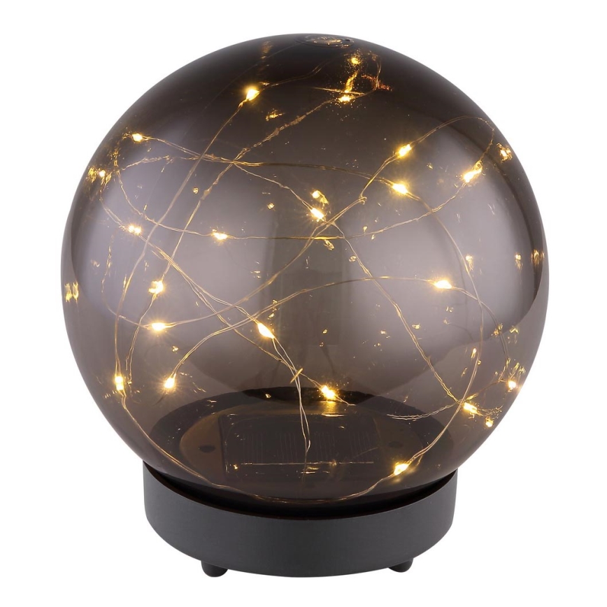 Globo - LED Solárne svietidlo 20xLED/0,06W/1,2V pr. 15 cm IP44 600 mAh