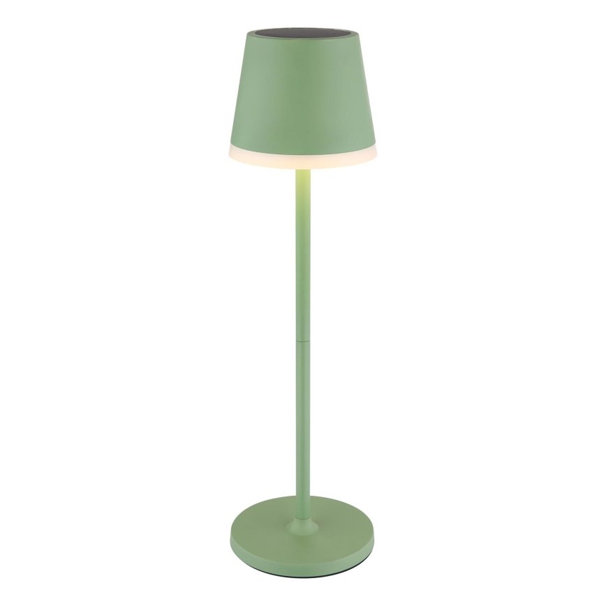 Globo - LED Solárne svietidlo LED/0,06W/3V 3000K IP44 zelená