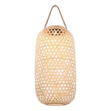 Globo - LED Solárne svietidlo LED/0,06W/3V bambus IP44