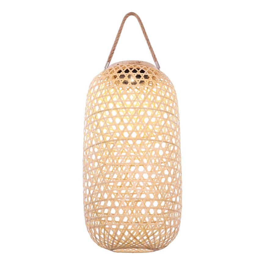 Globo - LED Solárne svietidlo LED/0,06W/3V bambus IP44