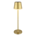 Globo - LED Solárne svietidlo LED/0,6W/3V 3000K IP44 zlatá