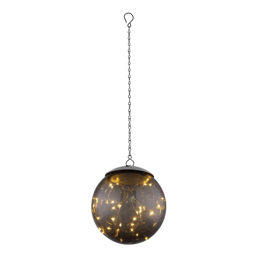 Globo - LED Solárny luster na reťazi 20xLED/0,06W/1,2V pr. 15 cm IP44 600 mAh