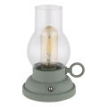 Globo - LED stmievačná nabíjacia dotyková stolná lampa LED/1W/3,7V 1200 mAh zelená