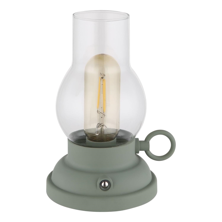 Globo - LED stmievačná nabíjacia dotyková stolná lampa LED/1W/3,7V 1200 mAh zelená