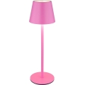 Globo - LED stmievateľná dotyková nabíjacia vonkajšia stolová lampa 3v1 LED/3W/5V 3000/4000/5000K IP54 1800 mAh ružová