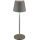 Globo - LED Stmievateľná dotyková nabíjacia vonkajšia stolová lampa 3v1 LED/3W/5V 3000/4000/5000K IP54 1800 mAh sivá
