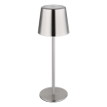 Globo - LED stmievateľná dotyková nabíjateľná stolná lampa LED/2W/3,7V 3000/4000/6000K 2200 mAh lesklý chróm