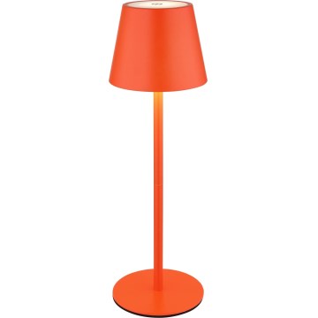Globo - LED stmievateľná dotyková nabíjateľná vonkajšia stolová lampa 3v1 LED/3W/5V 3000/4000/5000K IP54 1800 mAh červená