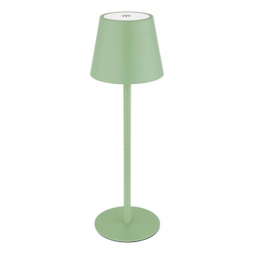 Globo - LED stmievateľná dotyková nabíjateľná vonkajšia stolová lampa 3v1 LED/3W/5V 3000/4000/5000K IP54 1800 mAh zelená