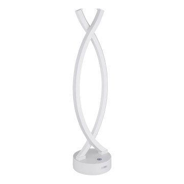 Globo - LED Stmievateľná dotyková stolná lampa LED/1W/3,7V 3000K 1800 mAh USB biela
