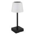 Globo - LED Stmievateľná dotyková stolná lampa LED/2W/5V 3000/4500/6500K 800 mAh čierna