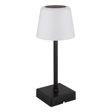 Globo - LED Stmievateľná dotyková stolná lampa LED/2W/5V 3000/4500/6500K 800 mAh čierna