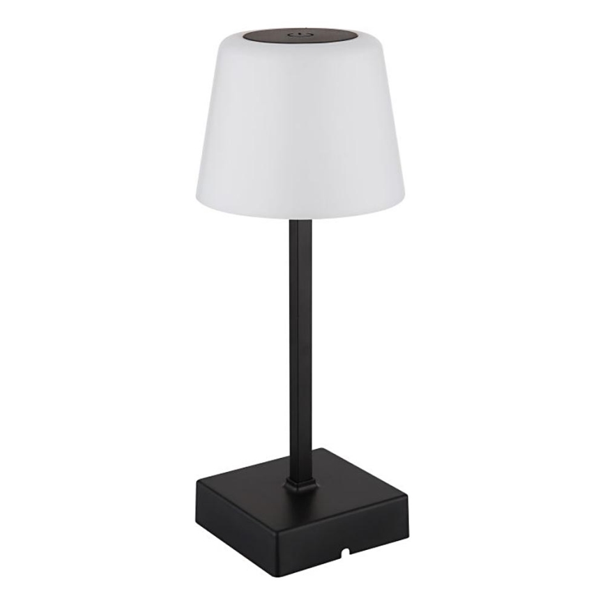 Globo - LED Stmievateľná dotyková stolná lampa LED/2W/5V 3000/4500/6500K 800 mAh čierna