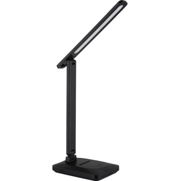 Globo - LED Stmievateľná dotyková stolná lampa LED/3W/5V 2800/4000/6500K 1800 mAh čierna