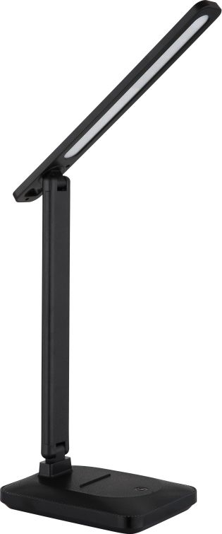 Globo - LED Stmievateľná dotyková stolná lampa LED/3W/5V 2800/4000/6500K 1800 mAh čierna