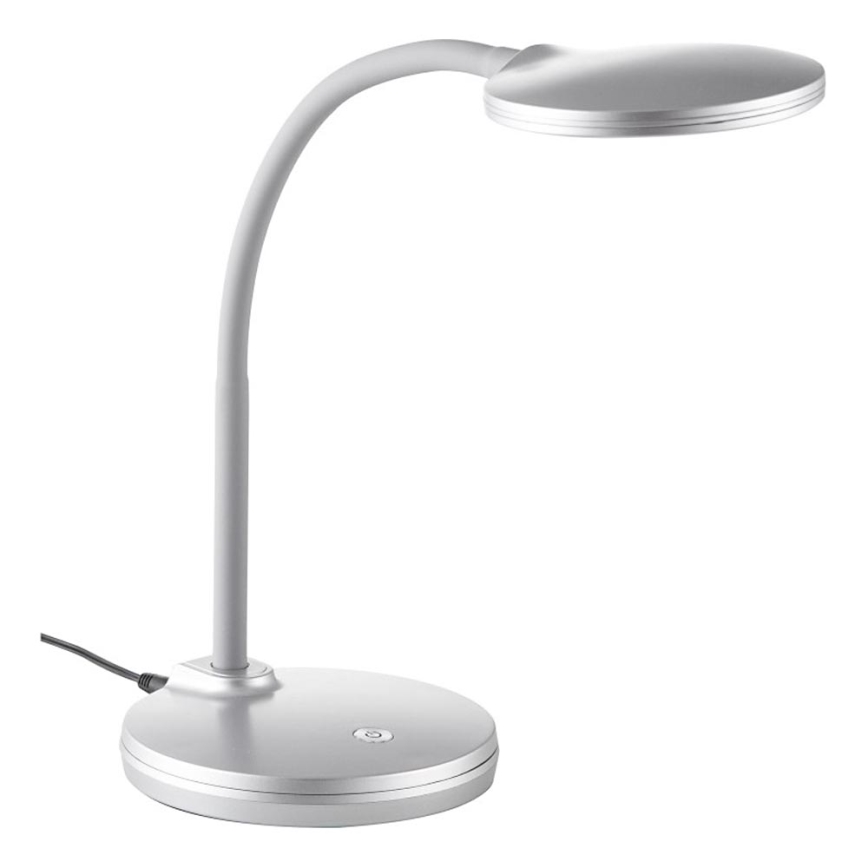 Globo - LED Stmievateľná dotyková stolná lampa LED/4W/230V strieborná