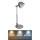 Globo - LED Stmievateľná dotyková stolná lampa LED/7,5W/230V 3000K/4000K/6500K šedá