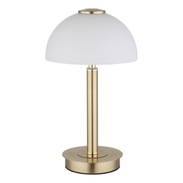 Globo - LED stmievateľná dotyková stolná lampa LED/7W/230V 3000K mosadz