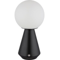 Globo - LED Stmievateľná dotyková vonkajšia stolná lampa LED/1,5W/5V 3000/4500/6500K 1800 mAh IP41 čierna