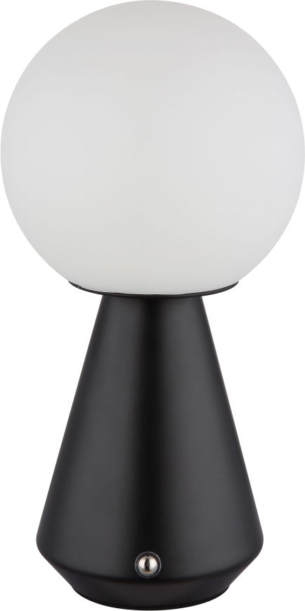 Globo - LED Stmievateľná dotyková vonkajšia stolná lampa LED/1,5W/5V 3000/4500/6500K 1800 mAh IP41 čierna