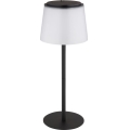 Globo - LED Stmievateľná dotyková vonkajšia stolná lampa LED/1,8W/5V IP44 1800 mAh čierna/biela