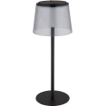 Globo - LED Stmievateľná dotyková vonkajšia stolná lampa LED/1,8W/5V IP44 1800 mAh čierna/dymová