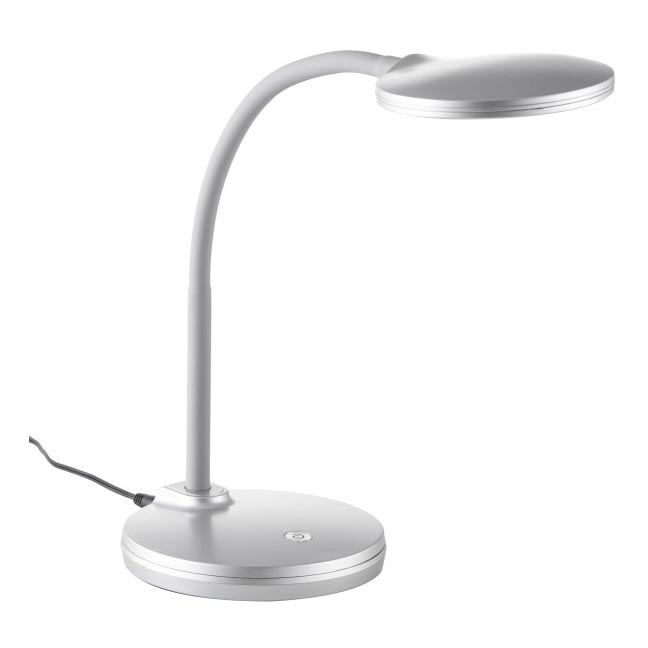 Globo - LED Stmievateľná flexibilná dotyková stolná lampa LED/4,6W/230V strieborná