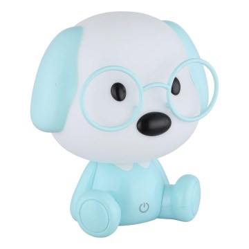 Globo - LED Stmievateľná nabíjacia detská nočná lampička LED/1W/5V 500 mAh modrá