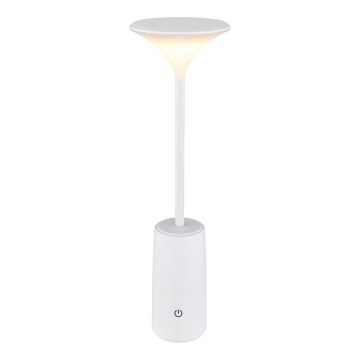Globo - LED Stmievateľná nabíjacia dotyková stolná lampa LED/1,2W/3,7V 3000K 1500mAh biela