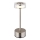Globo - LED Stmievateľná nabíjacia dotyková stolná lampa LED/2,5W/3,7V 2700/4000/6500K 1800mAh matný chróm