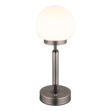 Globo - LED Stmievateľná nabíjacia dotyková stolná lampa LED/2,5W/5V 1800mAh 2700/4000/6500K antracit