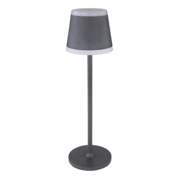 Globo - LED Stmievateľná nabíjacia dotyková stolná lampa LED/4,6W/3,7V 3000K 1800mAh šedá IP54