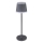 Globo - LED Stmievateľná nabíjacia dotyková stolná lampa LED/4,6W/3,7V 3000K 1800mAh šedá IP54