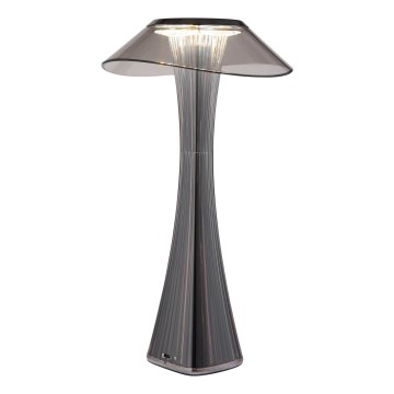 Globo - LED Stmievateľná nabíjacia stolná lampa LED/2,5W/3,7V 1200mAh 2700K/4500K/6500K čierna