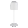 Globo - LED Stmievateľná vonkajšia dotyková stolná lampa LED/2W/5V 3000/4000/6000K 2200 mAh IP44 biela