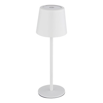 Globo - LED Stmievateľná vonkajšia dotyková stolná lampa LED/2W/5V 3000/4000/6000K 2200 mAh IP44 biela