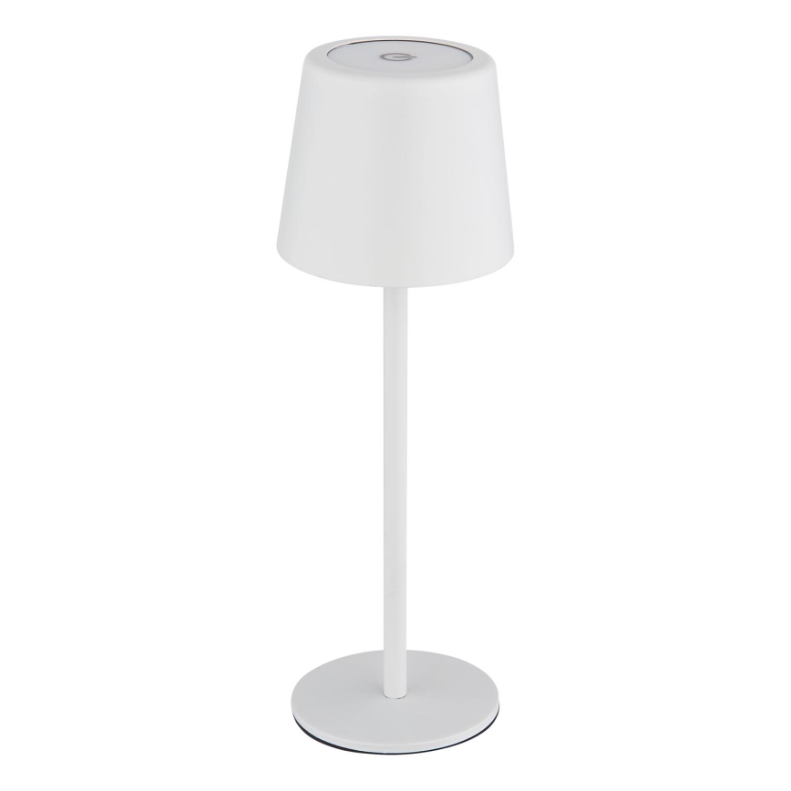 Globo - LED Stmievateľná vonkajšia dotyková stolná lampa LED/2W/5V 3000/4000/6000K 2200 mAh IP44 biela